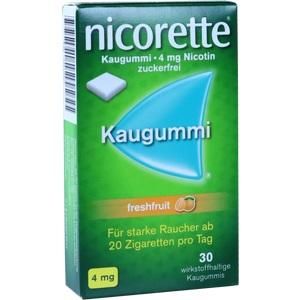 NICORETTE Kaugummi 4 mg freshfruit