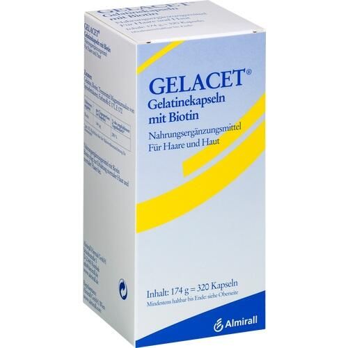 GELACET Gelatinekapseln mit Biotin