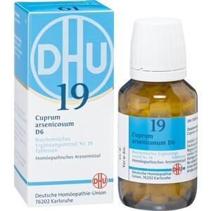 BIOCHEMIE DHU 19 Cuprum arsenicosum D 6 Tabletten