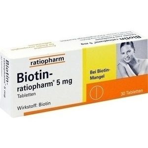 BIOTIN-RATIOPHARM 5 mg Tabletten