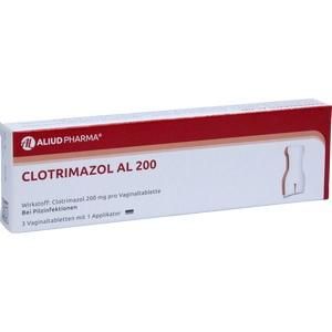 CLOTRIMAZOL AL 200 Vaginaltabletten