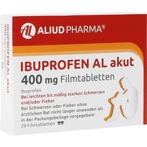 IBUPROFEN AL akut 400 mg Filmtabletten