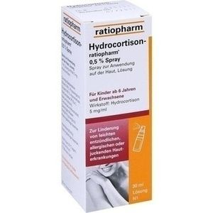 HYDROCORTISON-ratiopharm 0,5% Spray