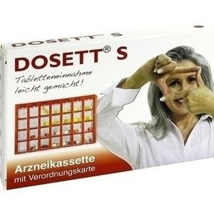 DOSETT S Arzneikassette rot