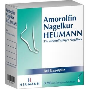 AMOROLFIN Nagelkur Heumann 5% wst.halt.Nagellack