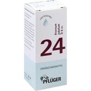 BIOCHEMIE Pflüger 24 Arsenum jodatum D 6 Tropfen