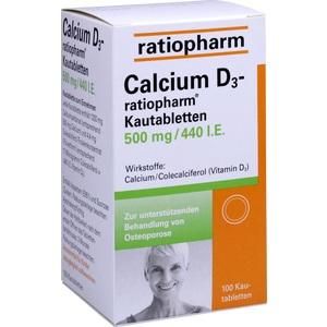 CALCIUM D3-ratiopharm Kautabletten