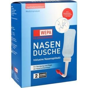 WEPA Nasendusche mit 10x2,95 g Nasenspülsalz