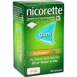 NICORETTE 2 mg freshfruit Kaugummi