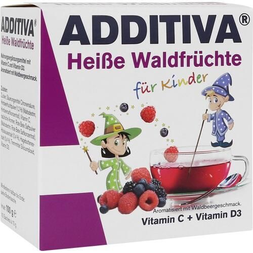 ADDITIVA heiße Waldfrüchte Pulver