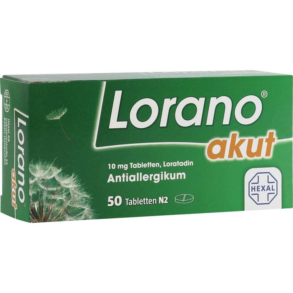 LORANO akut Tabletten 50 St - Tabletten & Tropfen ...