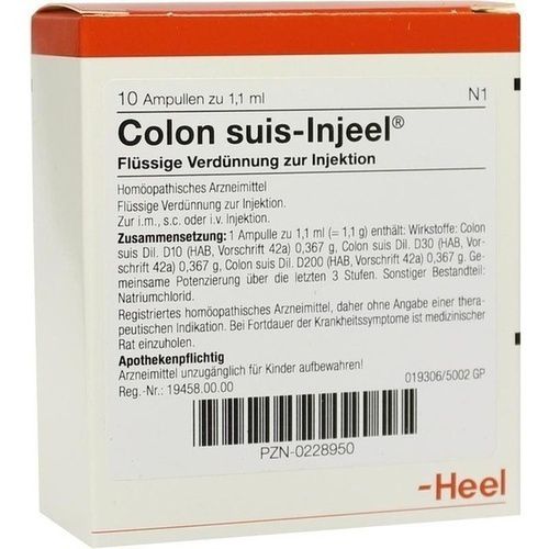 COLON SUIS Injeel Ampullen