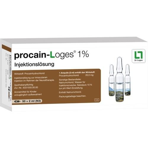 PROCAIN-Loges 1% Injektionslösung Ampullen