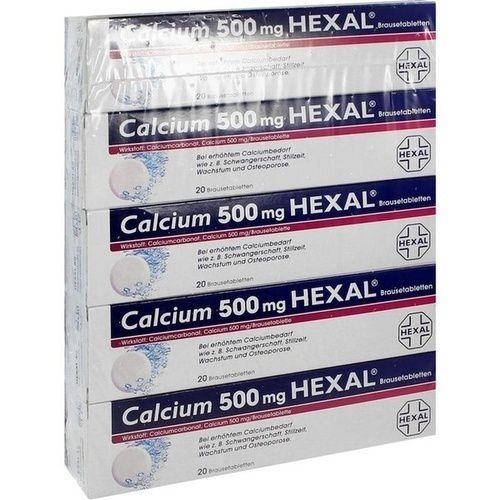 CALCIUM 500 HEXAL Brausetabletten