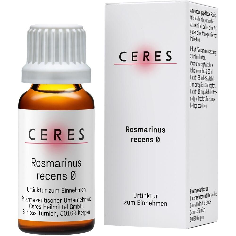 CERES Rosmarinus recens Urtinktur