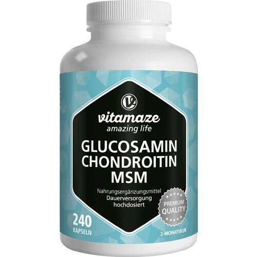 GLUCOSAMIN CHONDROITIN MSM Vitamin C Kapseln